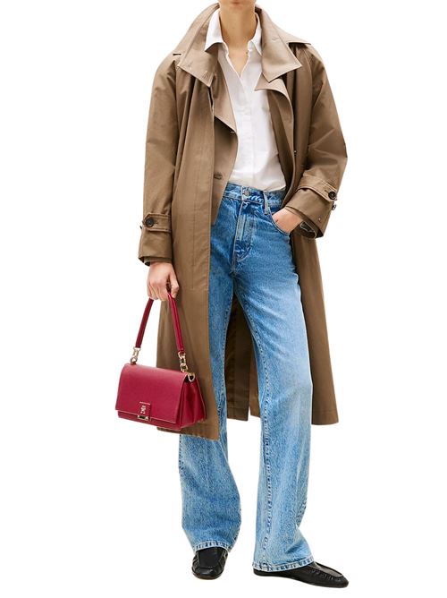 Borsetta rossa in simil-pelle Tommy Hilfiger | AW0AW17216XJS